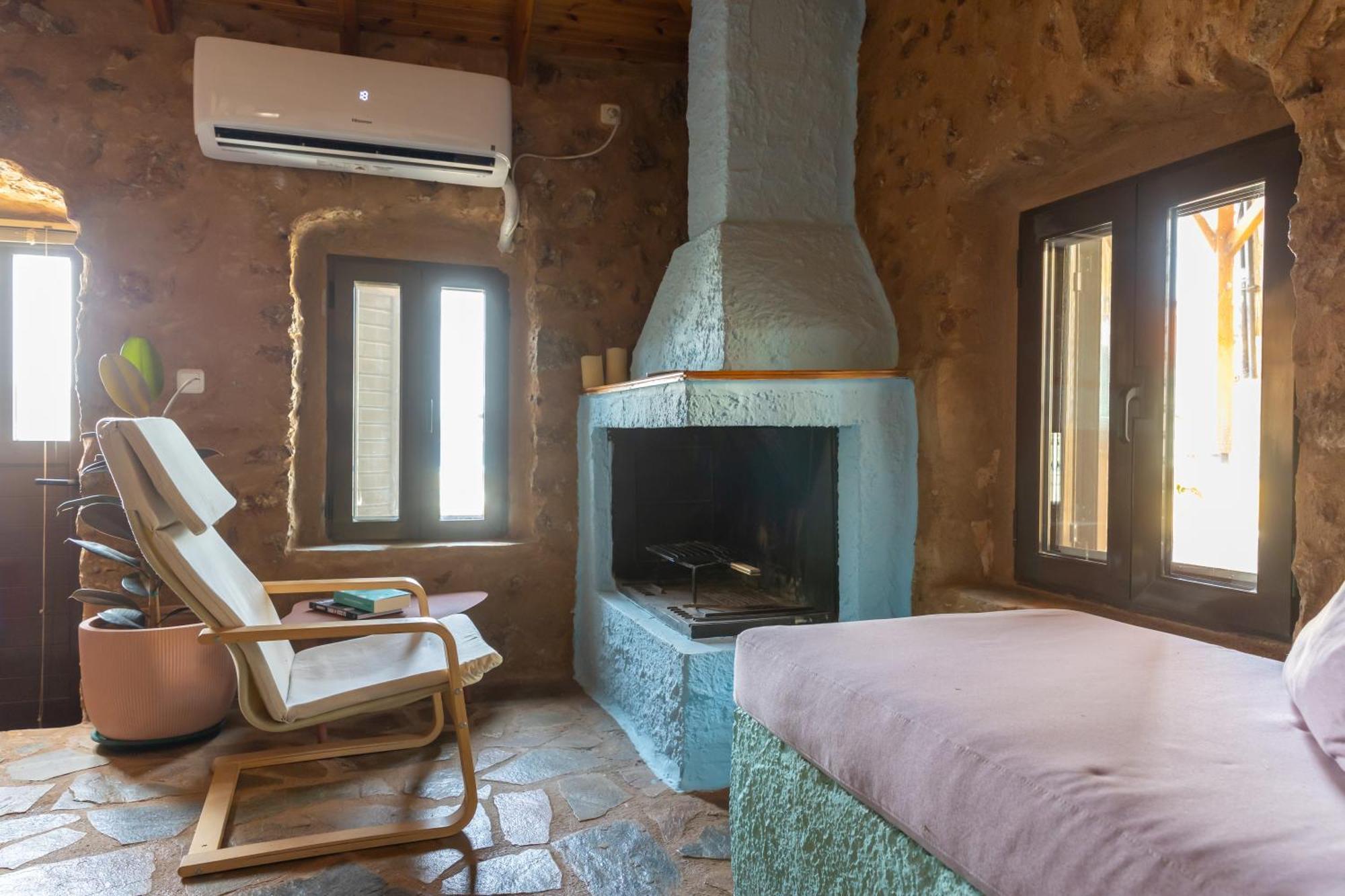 Vasiliki Cozy & Modern House Githio View Villa Bagian luar foto