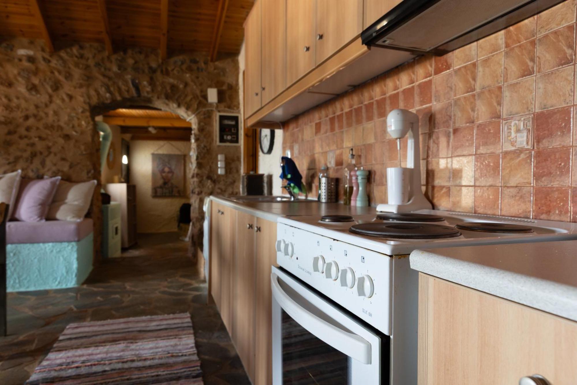 Vasiliki Cozy & Modern House Githio View Villa Bagian luar foto